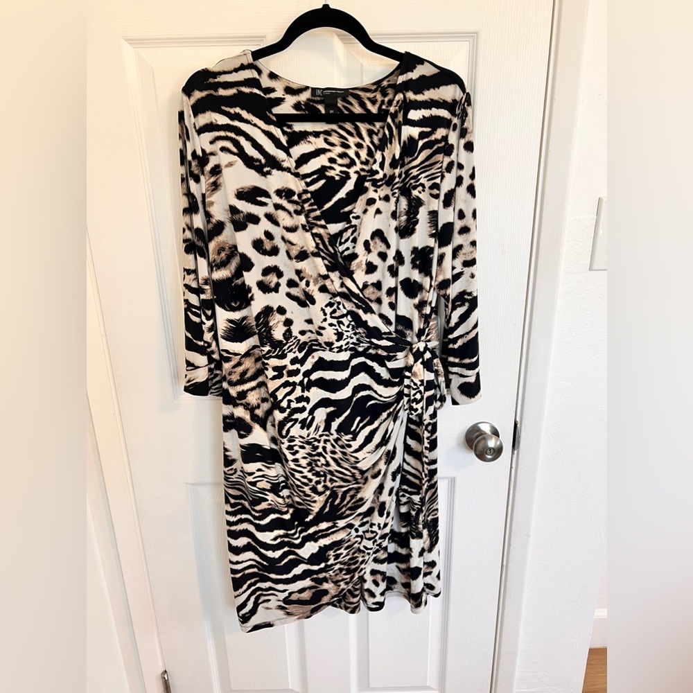 INC International Concepts Midi Dress Size 2X